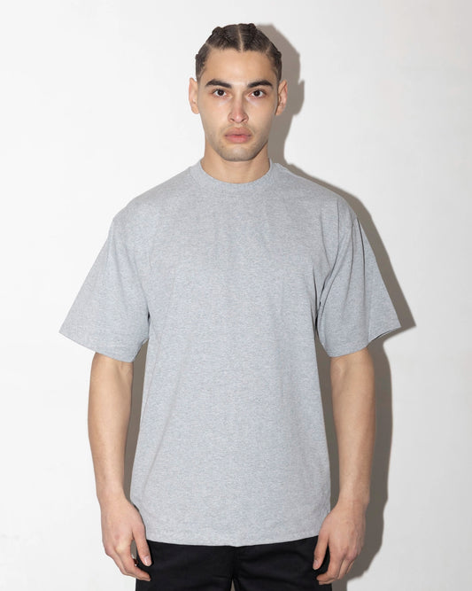 Proclub Heavyweight Grey T-shirt worn picture