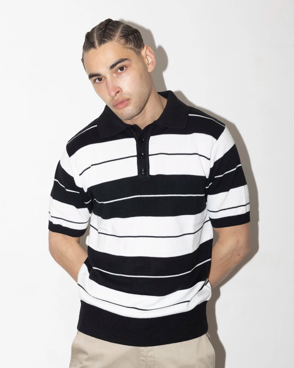 FB County Charlie Brown | Chicano Knit Polo | Five Pocket FIVE POCKET FB County Charlie Brown | Chicano Knit Polo | Five Pocket FIVE POCKET